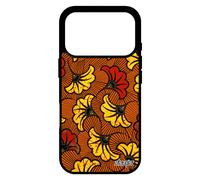 Coque Antichoc Pour Iphone 17 Pro Silicone Wax Personnalis¿ Telephone Housse Orange Africain Afrique Original Motif Color¿ De