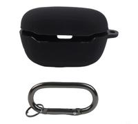 Coque antichoc pour JBL Endurance Race 2 avec clip - Noir | Protection à 360 degrés, silicone absorbant les chocs, empêche les chutes, mousqueton inclus, option de couleur noire