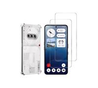 Coque antichoc pour Nothing Phone 3a et 2 Verres Trempé Film Protection Ecran