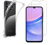 Coque antichoc pour Samsung Galaxy A15 4G / A15 5G et 2 Verres Trempé Film Protection Ecran Phonillico®