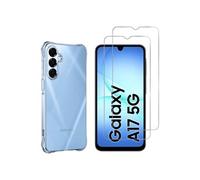 Coque Antichoc Pour Samsung Galaxy A17 5g Et 2 Verres Trempé Film Protection Ecran Phonillico©