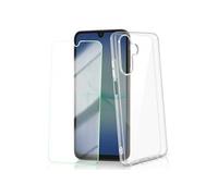 Coque Antichoc pour Samsung Galaxy A17 - Silicone Transparent avec Verre Trempé