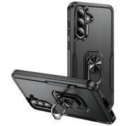 Avizar Coque Antichoc pour Samsung Galaxy A56 Anneau Support Noir