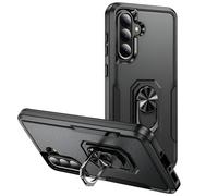 Avizar Coque Antichoc pour Samsung Galaxy A56 Anneau Support Noir