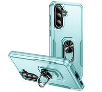 Avizar Coque antichoc pour Samsung Galaxy A56 avec anneau support Turquoise