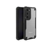 Coque Antichoc pour Samsung Galaxy S24 Dos Mat Anti-trace Noir