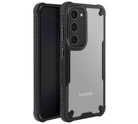 Coque Antichoc pour Samsung Galaxy S24 FE Dos Mat Anti-trace Noir