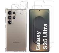 Coque antichoc - Phonillico - Samsung Galaxy S25 ULTRA - Souple - Transparent - 2 Verres Trempé