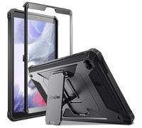 Coque Antichoc pour Samsung Galaxy Tab A7 Lite 8.7"" 2021 - ?tui Housse avec Protection d'?cran et B¿¿quille Int¿¿gr¿¿e Pochette pour SM-T220 / T225 / T227, Noir