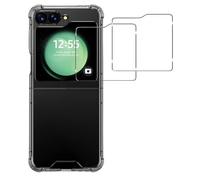 Coque antichoc pour Samsung Galaxy Z FLIP 7 FE et 2 Verres Trempé Film Protection Ecran Phonillico®
