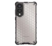 Coque Antichoc pour Samsung S25 Edge Coins Renforcés Finition Fumée Noir