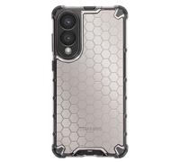Coque Antichoc pour Samsung S25 Edge Coins Renforcés Finition Fumée Noir