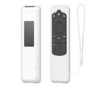 Coque antichoc pour télécommande Samsung pour Smart TV BN59-01480L (blanc)