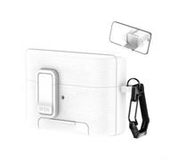 Coque antichoc pour WF-1000XM6 avec serrure et support porte-clés | Étui pour écouteurs avec double couche, texture litchi, boucle de verrouillage sécurisée, mousqueton amovible prend en charge