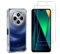 Coque Antichoc Pour Xiaomi Poco C75 Et 2 Verres Trempé Film Protection Ecran Phonillico®