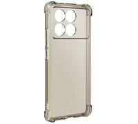 Coque Antichoc pour Xiaomi Poco X6 Pro Silicone Coins Bumper Noir transparent