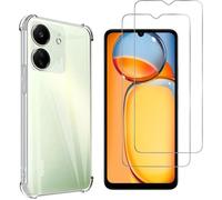 Coque antichoc pour Xiaomi Redmi 13C et 2 Verres Trempé Film Protection Ecran Phonillico®