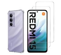 Coque antichoc pour Xiaomi Redmi 15 et 2 Verres Trempé Film Protection Ecran Phonillico®