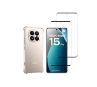 Coque antichoc pour Xiaomi Redmi Note 15 PRO 4G et 2 Verres Trempé Film Protection Ecran Phonillico®