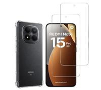 Coque antichoc pour Xiaomi Redmi Note 15 PRO 5G et 2 Verres Trempé Film Protection Ecran Phonillico®