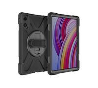 Coque Antichoc - Xiaomi - Redmi Pad Pro - Poignée Rotative 360° - Sangle Incluse - Noir