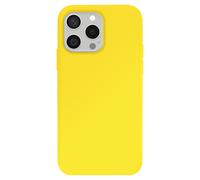 Coque Antichoc Premium pour iPhone 15 Pro Max Collection Color Skin en TPU Jaune
