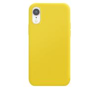Coque Antichoc Premium pour iPhone XR Collection ColorSkin en TPU Jaune
