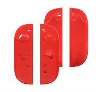 Coque antidérapante en silicone pour Switch 2 - Peau de protection en silicone pour Switch 2 Poignée gauche et droite, pour manette de contrôleur, coque de protection souple (rouge)