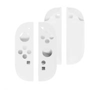 Coque antidérapante en silicone pour Switch 2 - Peau de protection en silicone pour Switch 2 Poignée gauche et droite, pour manette de contrôleur, coque de protection souple (blanc)