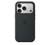 Coque Apple en silicone avec MagSafe noir pour iPhone 17 Pro