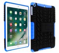 Coque iPad 5 / 6 / Air / 2018 Coque Antichocs renforcé + Support intégré Bleu