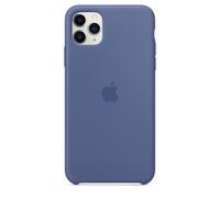 Coque Apple iPhone 11 Pro Max - Silicone Bleu - Reconditionné