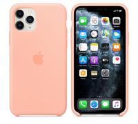 Coque Apple iPhone 11 Pro Max - Silicone Rose - Reconditionné
