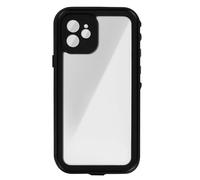 Coque Apple iPhone 12 Bi-matière Waterproof 2m Film Écran Redpepper noir