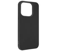 Coque iPhone 14 Pro Max Silicone Flexible Finition Mate Anti-traces noir