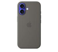 Coque APPLE iPhone 16 MagSafe Gris sidéral Silicone