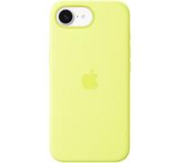 Coque APPLE iPhone 16e silicone Jaune fluo