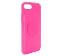 Coque Apple iPhone 6/7/8/SE/SE22 Silicone Icon aimantée Fuchsia Fluo Puro