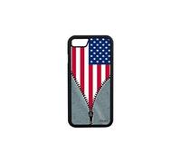 Coque Apple iPhone 8 silicone drapeau etats unis usa americain NFL NBA alu foot