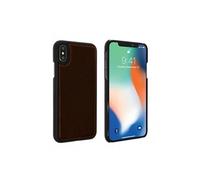 Coque Apple iPhone X / XS Protection Rigide Cuir Véritable Akashi Marron