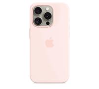 Coque Apple Original Silicone MagSafe iPhone 15 Pro Rose Clair - MT1F3ZM/A