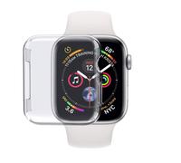 Coque Apple Watch 40mm Protection Ecran Silicone Anti-rayures - Transparent