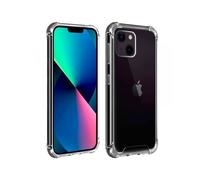 Coque arrière - AKASHI - APPLE IPHONE 13 - Transparent - Anti-choc - Angles renforcés