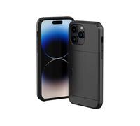 imoshion Coque arrière avec porte-cartes pour Apple iPhone 14 Pro Max - Noir