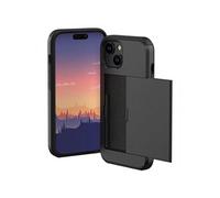 imoshion Coque arrière avec porte-cartes pour Apple iPhone 15 - Noir