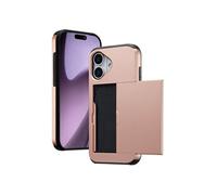 imoshion Coque arrière avec porte-cartes pour Apple iPhone 17 - Rose Doré
