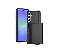 imoshion Coque arrière avec porte-cartes pour Samsung Galaxy A36 / A56 - Noir