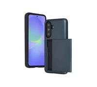 Coque arrière avec porte-cartes pour Samsung Galaxy A37 (5G) - Bleu foncé