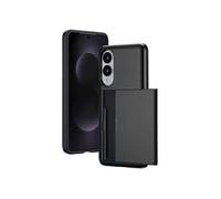 imoshion Coque arrière avec porte-cartes pour Samsung Galaxy S25 Edge - Noir