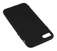 Coque Silicone TPU Gel Souple iPhone SE 2022 / 2020 et 8 / 7 - Noir Mat